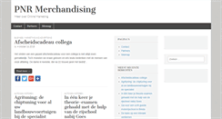 Desktop Screenshot of pnr-merchandising.nl